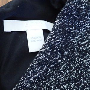 Hugo Boss Dress Black and White - Size 8